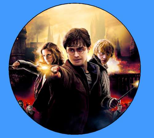 Harry Potter #5 Icing Image - Round - Click Image to Close
